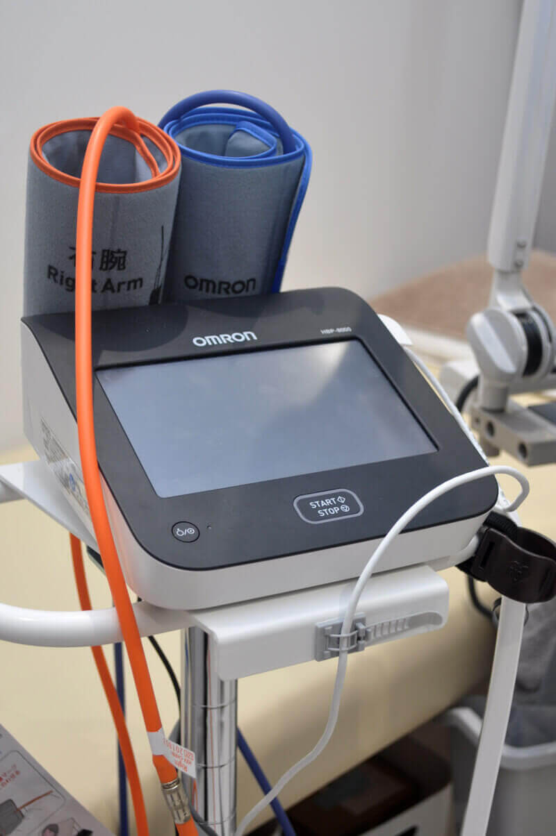 医療機器　血圧脈波検査