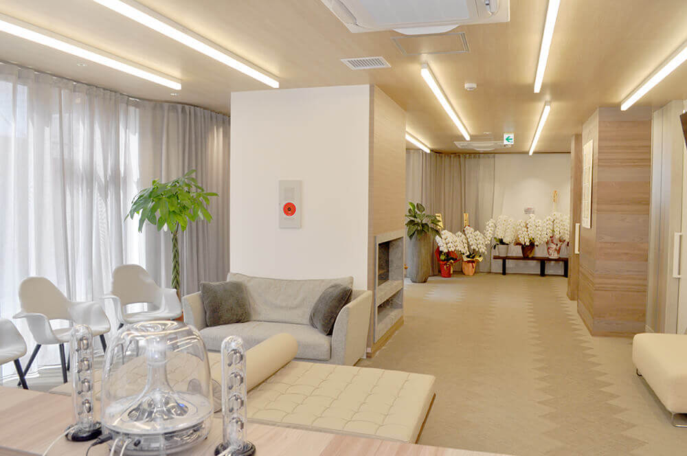 みやびハート＆ケアクリニック待合室